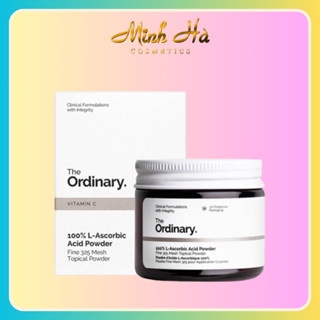 Bột sáng da The Ordinary Vitamin-C 100% L-Ascorbic Acid Powder 20g dưỡng trắng mờ thâm