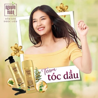 Dầu gội xả dược liệu Nguyên Xuân 200ml dưỡng tóc giúp mọc tóc