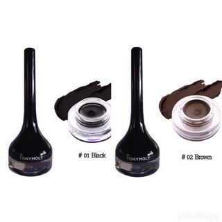 Gel kẻ mắt Tonymoly Backstage Gel Eyeliner 4g chống thấm nước