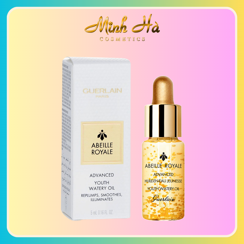 Dầu dưỡng da Guerlain Abeille Royale Youth Watery Oil 5/50ml làn da mịn màng căng bóng rạng rỡ