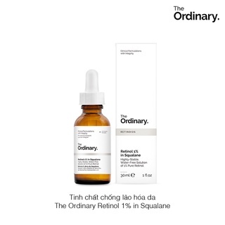 Serum chống lão hóa The Ordinary Retinol 1% in Squalane 30ml cấp ẩm ngăn ngừa lão hóa