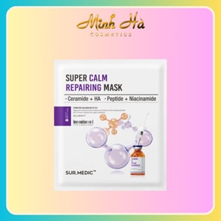 Mặt nạ Sur.medic+ Super Calm Repairing Mask 28g phục hồi, làm dịu da