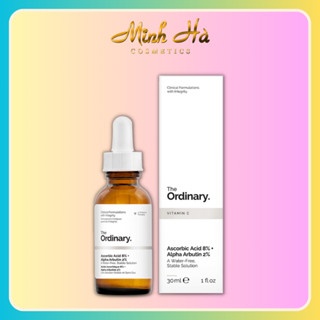 Serum The Ordinary Ascorbic Acid 8% Alpha Arbutin 2% 30ml làm sáng da, mờ thâm nám