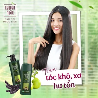 Dầu gội xả dược liệu Nguyên Xuân 200ml dưỡng tóc giúp mọc tóc