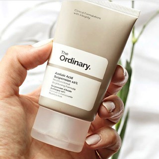 Kem dưỡng The Ordinary Azelaic Acid Suspension 10% 30ml giúp làm trắng sáng da, giảm vết thâm nám, tàn nhang và đốm nâu