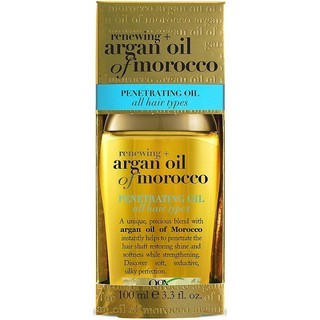Dầu dưỡng tóc Mỹ OGX Renewing Argan Oil Of Morocco Penetrating Oil 100ml dưỡng ẩm, nuôi dưỡng tóc chắc khỏe, mọc tóc