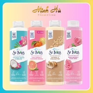 Sữa tắm St.Ives dưỡng da body wash 650ml dưỡng ẩm làm mềm mịn da