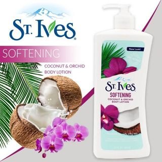 Sữa dưỡng thể St.Ives Body Lotion 621ml giúp da trắng, ẩm mịn màng