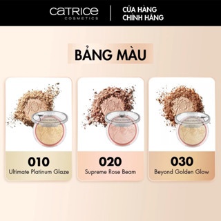 Phấn bắt sáng Catrice More Than Glow Highlighter 5.9g chất phấn mịn độ bám màu cao lâu trôi