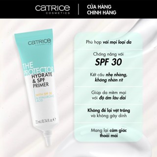 Kem lót Catrice Primer 30ml dưỡng ẩm, kiềm dầu, làm đều màu da, che phủ lỗ chân lông, giữ lớp nền mịn đẹp