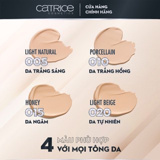 Kem che khuyết điểm dạng lỏng Catrice Camouflage high coverage conceraler 5ml lưu giữ trên da lên đến 12 giờ