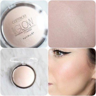 Phấn bắt sáng Catrice High Glow Mineral Highlighting Powder 8g hạt phấn mịn, che phủ tốt