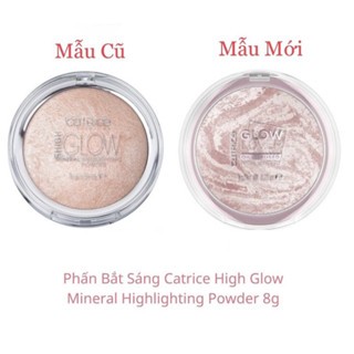 Phấn bắt sáng Catrice High Glow Mineral Highlighting Powder 8g hạt phấn mịn, che phủ tốt