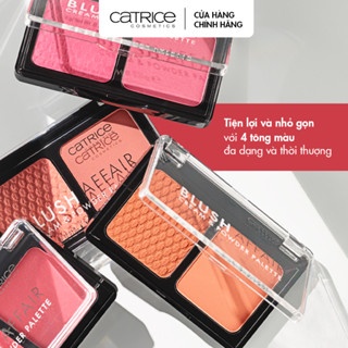 Phấn má hồng Catrice Blush Affair Cream & Powder Blush 6g lên màu chuẩn nhỏ gọn tiện lợi