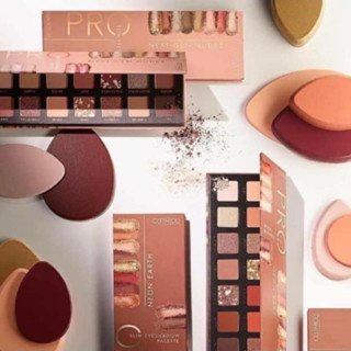 Bảng phấn mắt trang điểm Catrice Pro Natural Spirit Slim Eyeshadow Palette 14 màu 10,6g lì dễ tán