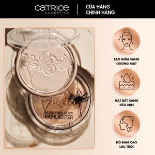 Phấn bắt sáng Catrice More Than Glow Highlighter 5.9g chất phấn mịn độ bám màu cao lâu trôi
