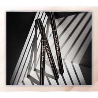 Bút kẻ mắt Catrice Liquid Eyeliner Brush Ink Tattoo Liner Waterproof 010 Black thuần chay chất mực đều