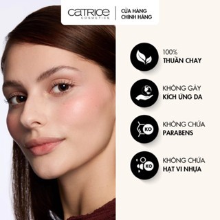 Phấn má hồng Catrice Blush Affair Cream & Powder Blush 6g lên màu chuẩn nhỏ gọn tiện lợi