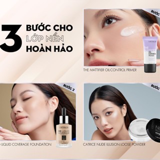 Phấn phủ dạng bột Catrice Nude Illusion Loose Powder Transparent Matt 11g kiềm dầu