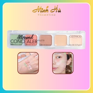 Bảng che khuyết điểm Catrice 6g 5 màu che mọi khuyết điểm chất mềm mịn