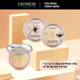Phấn bắt sáng Catrice More Than Glow Highlighter 5.9g chất phấn mịn độ bám màu cao lâu trôi