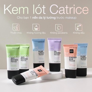 Kem lót Catrice Primer 30ml dưỡng ẩm, kiềm dầu, làm đều màu da, che phủ lỗ chân lông, giữ lớp nền mịn đẹp