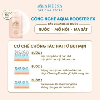 Sữa chống nắng Anessa Perfect UV Sunscreen Skincare Milk SPF 50+ PA++++ 60ml mịn mượt, không gây nhờn rít