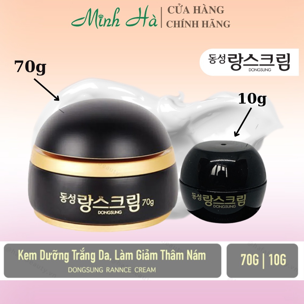 Kem dưỡng da ban đêm Dongsung Rannce 10/70g giảm thâm nám dưỡng trắng da