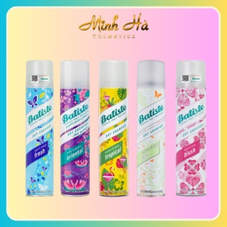 Dầu gội khô Batiste Dry Shampoo 50ml/200ml giải pháp cho những ngày đông lười hay những ngày bận rộn
