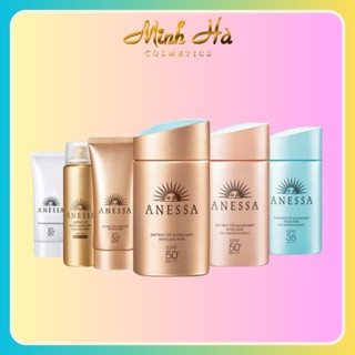Sữa chống nắng Anessa Perfect UV Sunscreen Skincare Milk SPF 50+ PA++++ 60ml mịn mượt, không gây nhờn rít