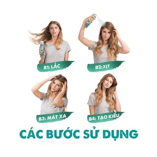 Dầu gội khô Batiste Dry Shampoo 50ml/200ml giải pháp cho những ngày đông lười hay những ngày bận rộn