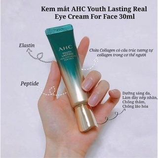 Kem mắt AHC Youth Lasting Real Eye Cream 30/40ml dưỡng trắng và giảm vết nhăn