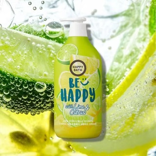 Sữa tắm Happy Bath Smile Body Wash 900g cảm giác dễ chịu, thư thái dưỡng ẩm