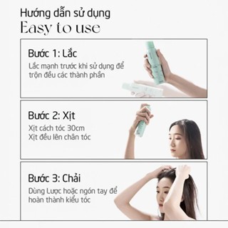 Dầu gội khô Spes Washing-free Hair Spray 50/200ml làm sạch bồng bềnh tóc