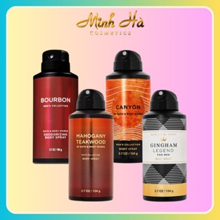 Xịt thơm cho nam Bath & Body Works 104g hương thơm dài lâu tạo cảm giác tự tin năng động