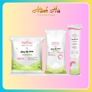 Bông tẩy trang Befou 100/234 miếng chất bông mềm mại tiện lợi