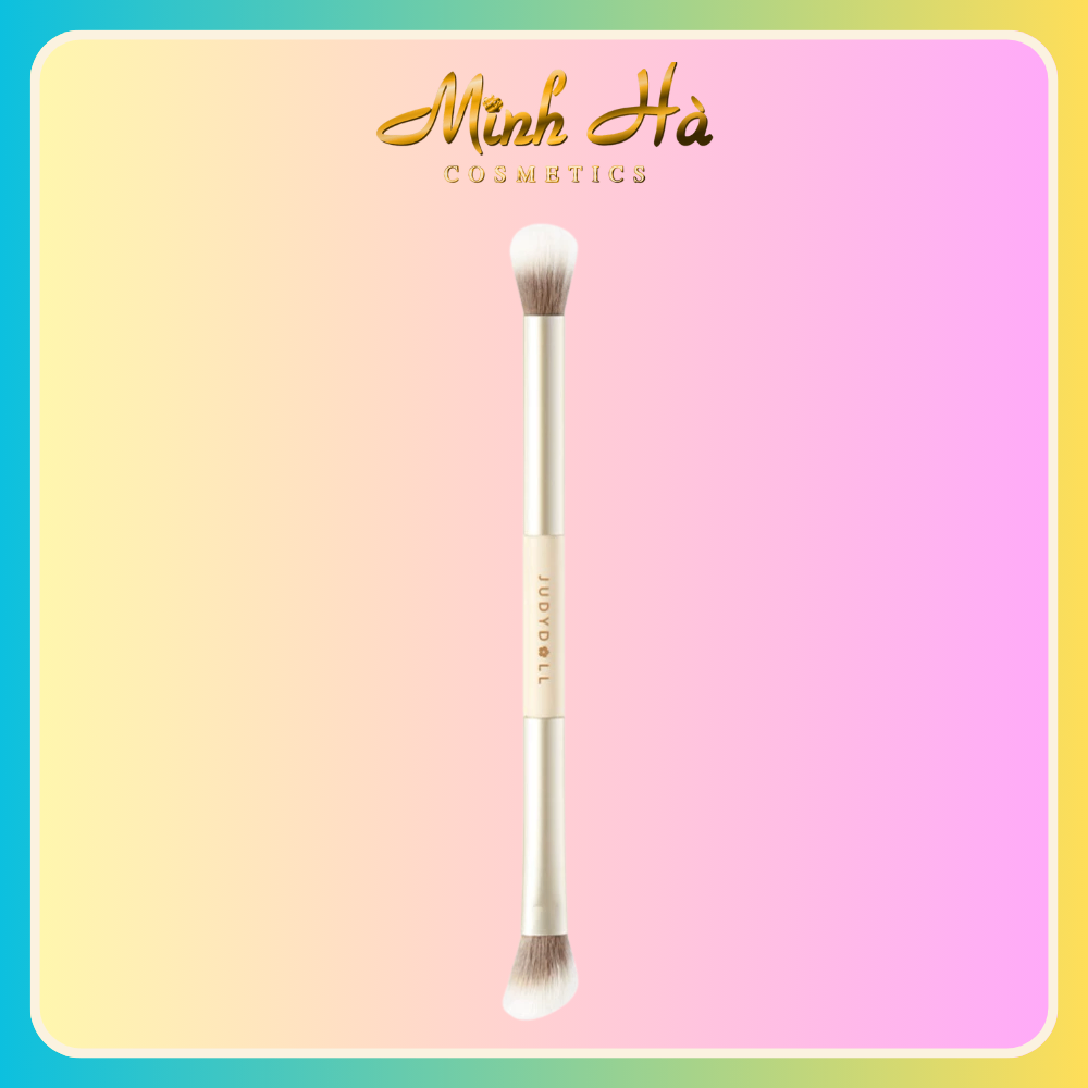 Cọ tạo khối 2 đầu Judydoll Double Ended Highlighter Contour Brush 2g che khuyết điểm hiệu quả