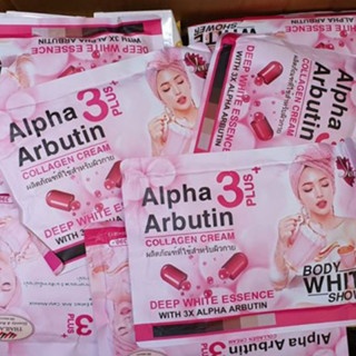 Set tắm dưỡng trắng da 3in1 Alpha Arbutin Thái Lan giúp làn da mềm mịn trắng sáng