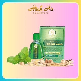 Dầu gió xanh Hổ Lộc Vàng 7ml giảm và làm dịu các cơn đau