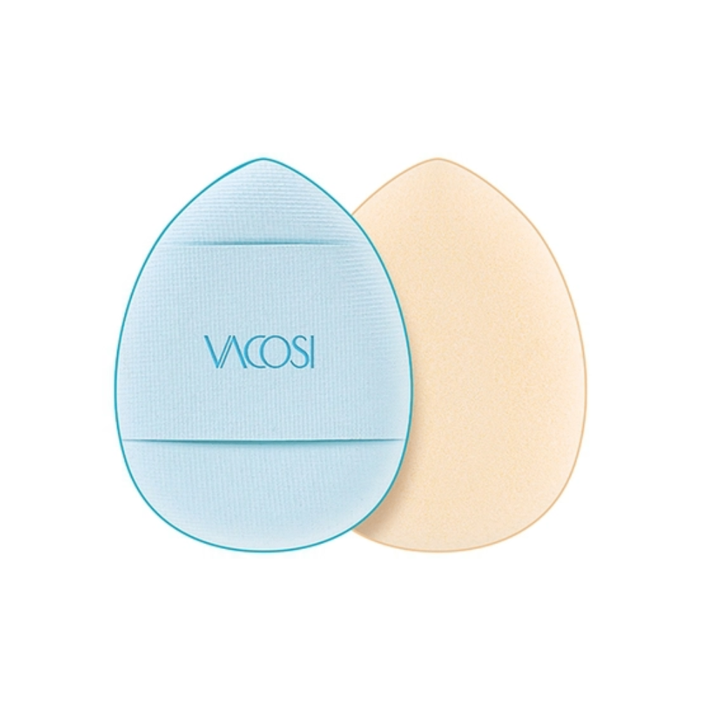 Set 3 bông cushion nhỏ xỏ ngón Vacosi top finger cushion BP54 10g nhỏ gọn tiện lợi