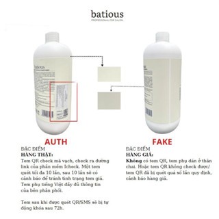 Bộ dầu gội và dầu xả Batious 500ml thấm sâu, nuôi dưỡng và phục hồi tóc