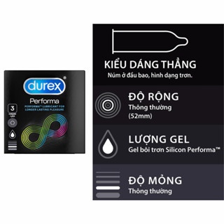Bao cao su Durex độ bền cao giúp bảo vệ an toàn khi quan hệ