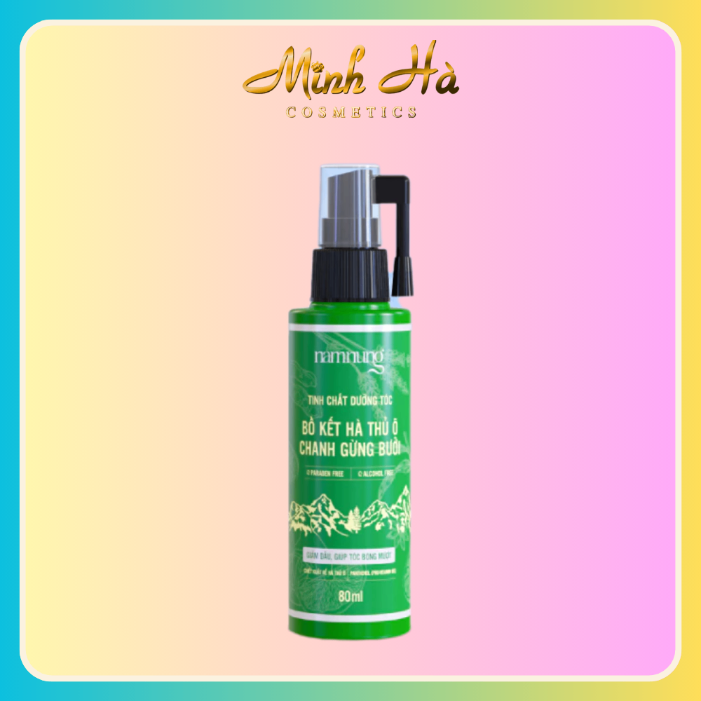 Tinh chất dưỡng tóc NAMNUNG bồ kết, hà thủ ô, chanh gừng bưởi 80ml