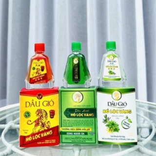 Dầu gió Hổ Lộc Vàng 3/7ml hương thơm dễ chịu thoải mái