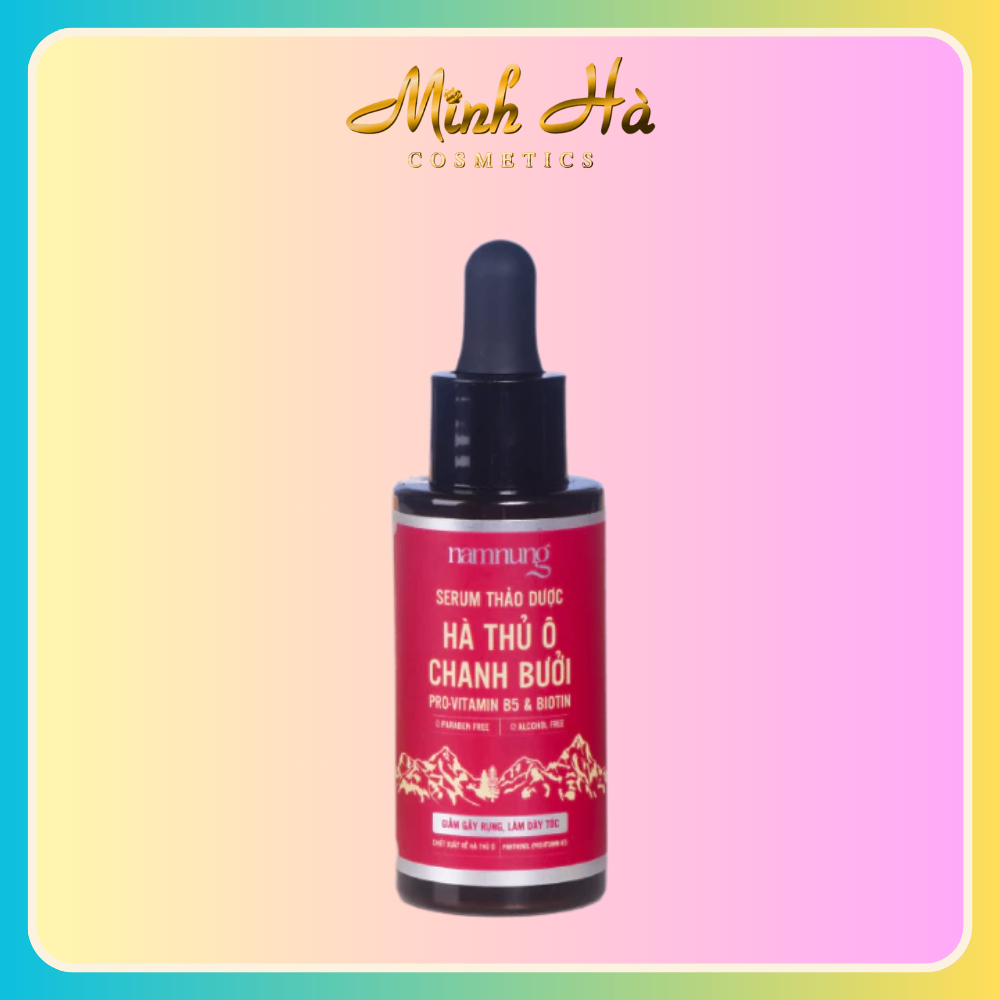 Serum mọc tóc NAMNUNG thảo dược hà thủ ô, chanh bưởi 30ml