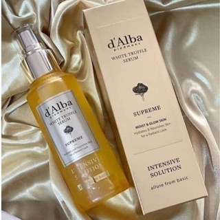 Serum dạng xịt cấp ẩm, sáng da d'Alba White Truffle Supreme Intensive Solution 50ml cho làn da sáng bóng, rạng rỡ