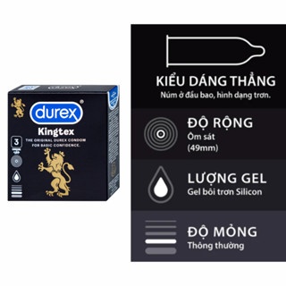 Bao cao su Durex độ bền cao giúp bảo vệ an toàn khi quan hệ