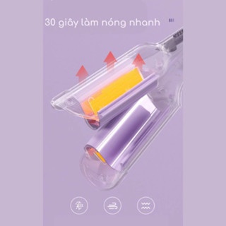 Máy dập sóng tóc Hippe CENBY rãnh sâu size 32mm thiết kế xinh xắn, thích hợp mọi loại tóc