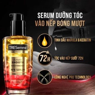Dầu dưỡng tóc Tresemme Keratin Smooth No.4 Serum 100ml giúp tóc vào nếp suôn mượt