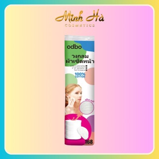 Bông tẩy trang Odbo 168 miếng 100% cotton mềm mịn
